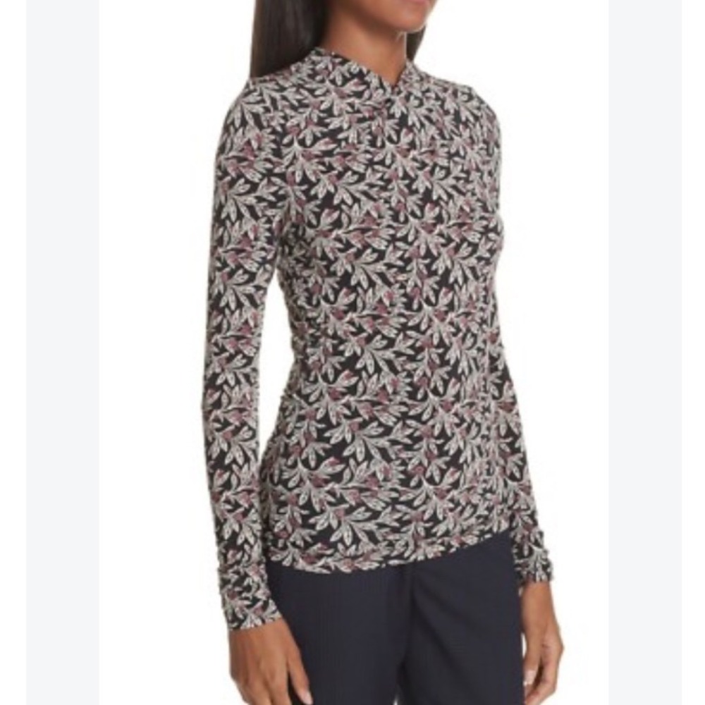 Isabel Marant Étoile Floral Print Long Sleeve Top FR 40 US 8